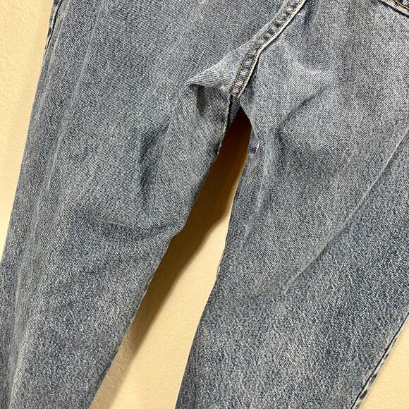 Vintage 80s Bongo Womens Jeans 30" Waist Light Wash Grunge Mom Jeans - Picture 9 of 12